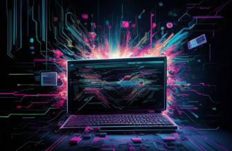 Computer Crash Wallpaper