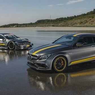 Mercedes Amg C63 Coupe 4k Dual Screen Wallpaper HD