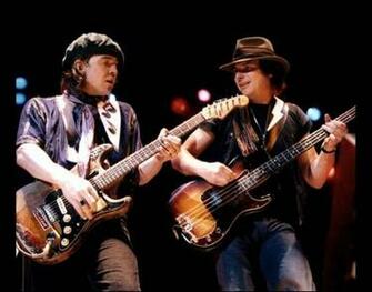 Stevie Ray Vaughan Blues Rock Hard Classic Guitar Concert Wallpaper