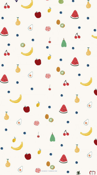 Cute Spring Wallpaper For Phone iPhone Fruity