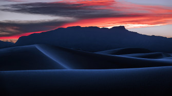 Desert Dune Landscape Nature Sand Sunset 4k HD Wallpaper