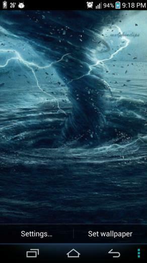 Tornado 3d Live Wallpaper Android Apps On Google Play