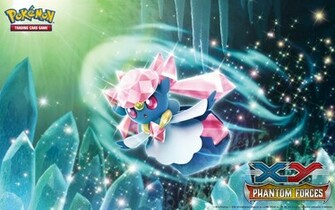 Pok Mon Tcg Xy Phantom Forces Diancie Wallpaper