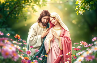 Jesus And Mary Wallpaper