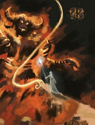Gandalf Vs The Balrog By Manadhiel
