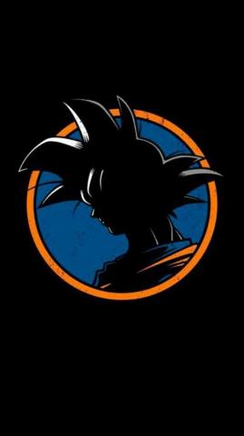 Goku Silhouette Wallpaper Gambar Seni Ilustrasi Dragon Ball