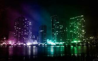 Creative City Lights Wallpaper HD