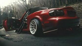 Red Mazda Miata Mx Wallpaper And Image