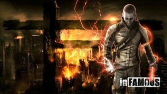 Ps3 Infamous Cool Jakhris Art Wallpaper HD