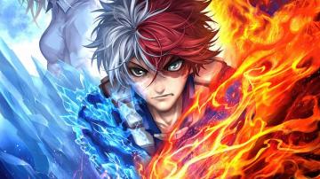 Shoto Todoroki My Hero Academia 4k Wallpaper