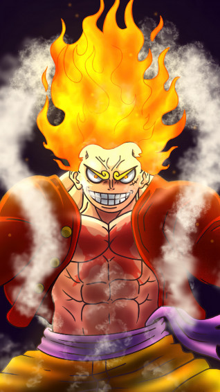 Luffy Sun God Nika One Piece 4k Wallpaper iPhone HD Phone 4061g