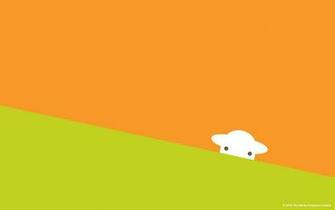 Peep Orange Pixel Food And Drink HD Wallpaper