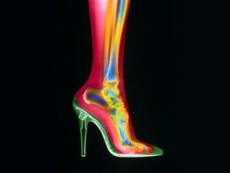 High Heels Wallpaper Shoe Xray Vision