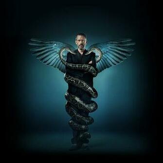 Hugh Laurie In Real Life Caduceus Wallpaper For Samsung Galaxy Tab