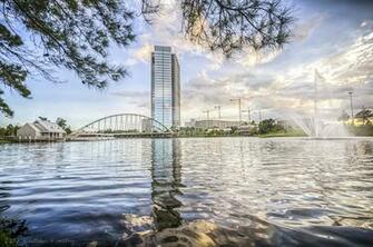 The Woodlands Tx Skyline By Whitt107