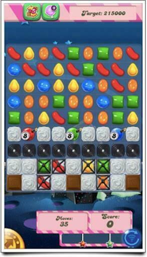 Bigger Candy Crush Saga Wallpaper App For Android Screenshot