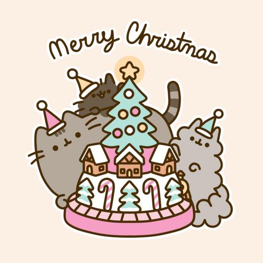Pusheen Merry Christmas Archives