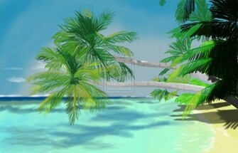 Serene Beach Wallpaper By Yu Gi Ah
