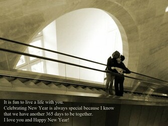 New Year Romantic Couple Kiss HD Wallpaper Search More