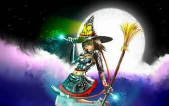 Final Fantasy Witch X Black Mage Wallpaper