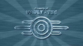 Vault Tec Fallout Retro Blue By Solace Grace