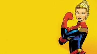 Sfondi HD Capitan Marvel Danvers Carol Comics Supergirl