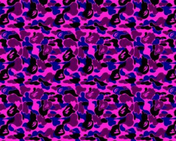 Purple Bape Camo Wallpaper On