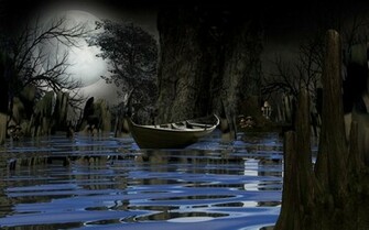 Swamp Background By Mysticmorning