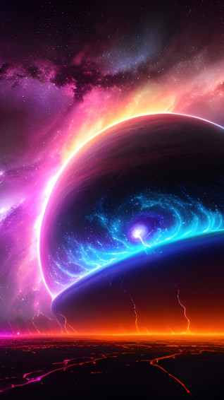 Galaxy Artwork HD Wallpaper