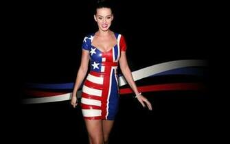 Katy Perry In Latex Wallpaper