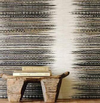 Tribal Natural Fiber Wallcovering Wallpaper Minneapolis By Vivid