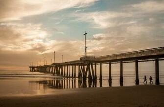 Beach Ca Venice Marina Del Rey Pier These Few Pictures Are