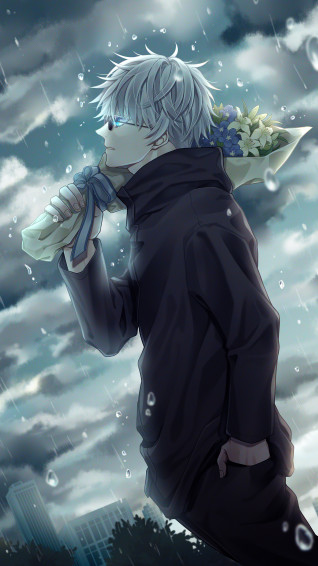 Jujutsu Kaisen Satoru Gojo Wallpaper iPhone Phone 4k 6340e