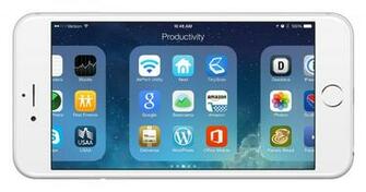 iPhoneplus Folders Faster With iPhone Plus