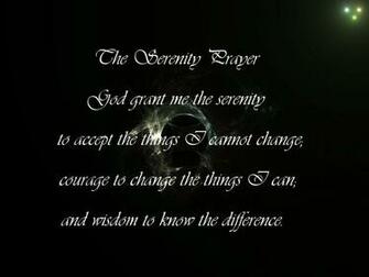Serenity Prayer