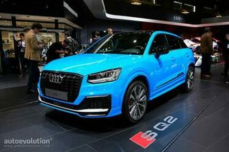 Audi Sq2 Baby Performance Suv In Blue Debuts Full
