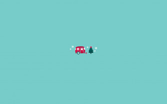 Cute Simple Christmas Wallpaper