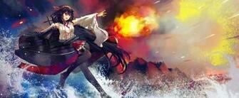Anime Kantai Collection Haruna Kancolle Wallpaper HD
