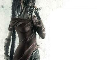 Dreadlocks Women Gas Masks Artwork Wallpaper HD