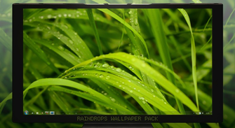 Raindrops Wallpaper Pack By Architekogp Customization HDtv
