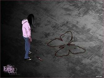 Stylish Zone Sexy Beautiful Emo Girls Wallpaper