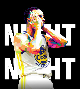 Stephen Curry Night Wpap By Awangwidyatama