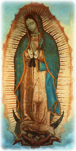 Mexican Virgin Mary Image Mexico And Guadalupe