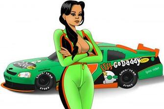Go Daddy Danica Patrick Fan Art