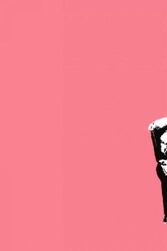 Pink Humor Graffiti Punk Banksy Artwork Old People
