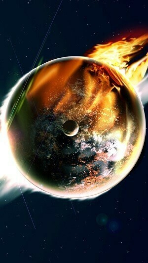End Of The World iPhone Wallpaper