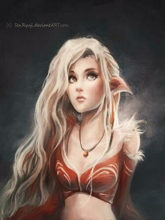 Elf Girl By Senryuji