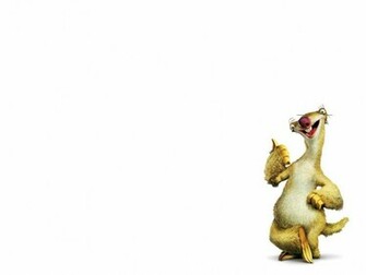 Animation Movie Geek Ice Age I Wallpaper