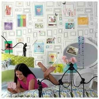 Graham Brown Frames Wallpaper By Taylor Wood As Seen On