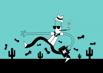 Fear And Loathing In Las Vegas Artwork Cool Wallpaper